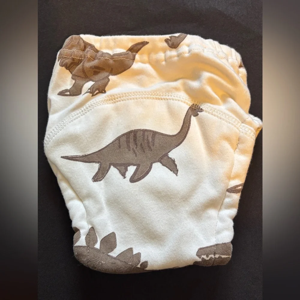 Kids Dinosaur Print Diaper reusable size 3T